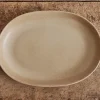 Oval Serving Dish in Flax*NICKEY KEHOE Fashion