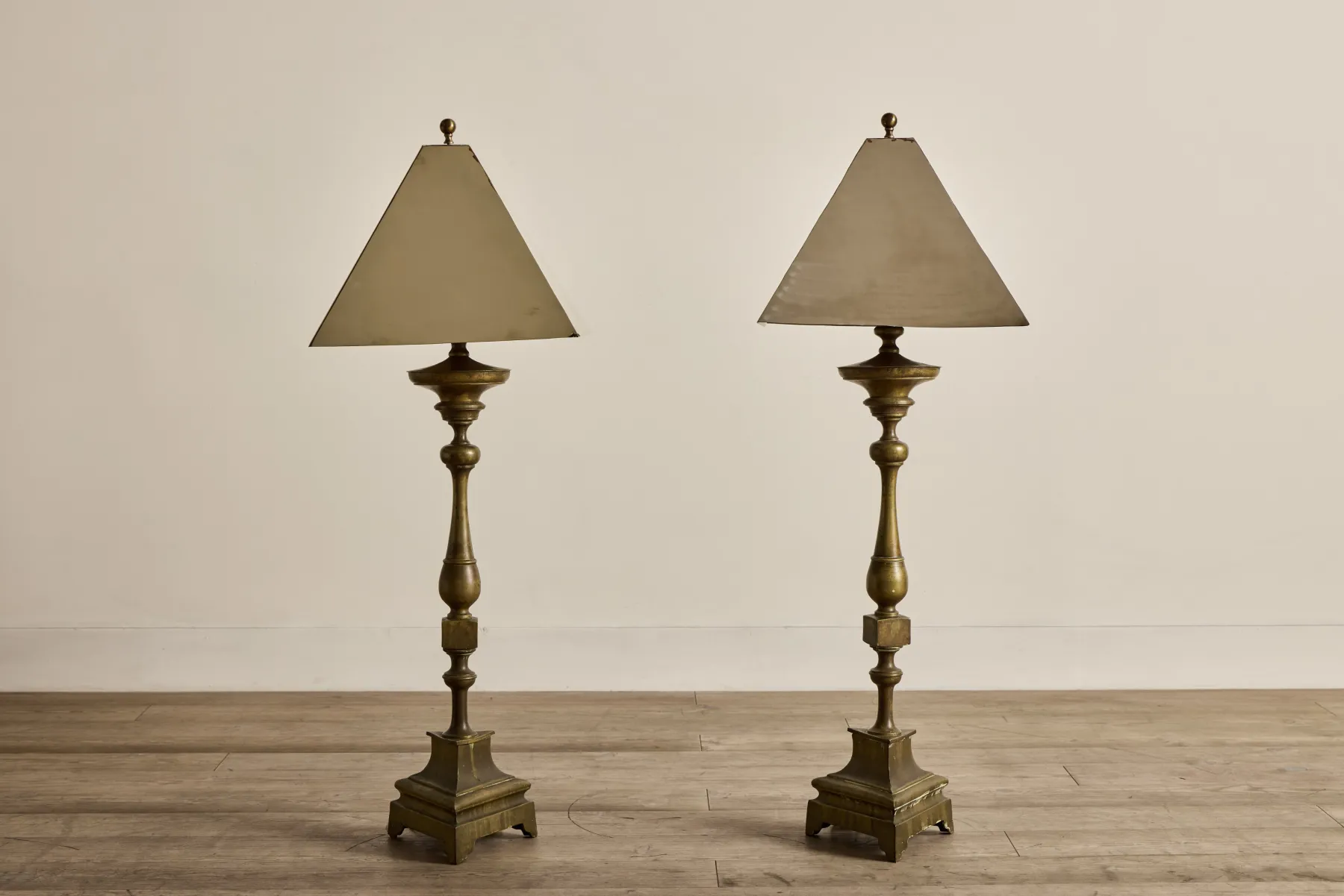 Pair of 1920s Brass Lamps*VINTAGE Best