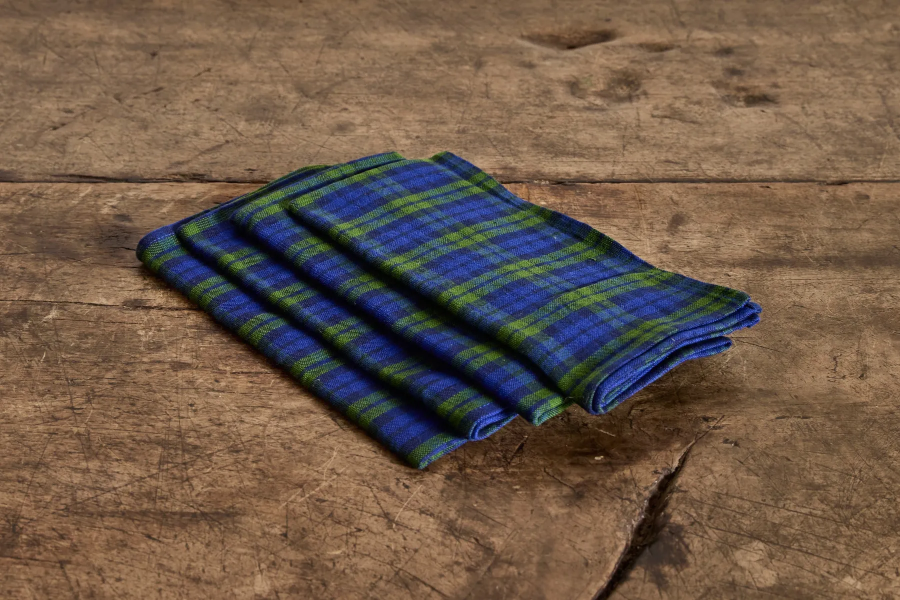 Portland Plaid Napkins, Set of 4*HEATHER TAYLOR HOME Best