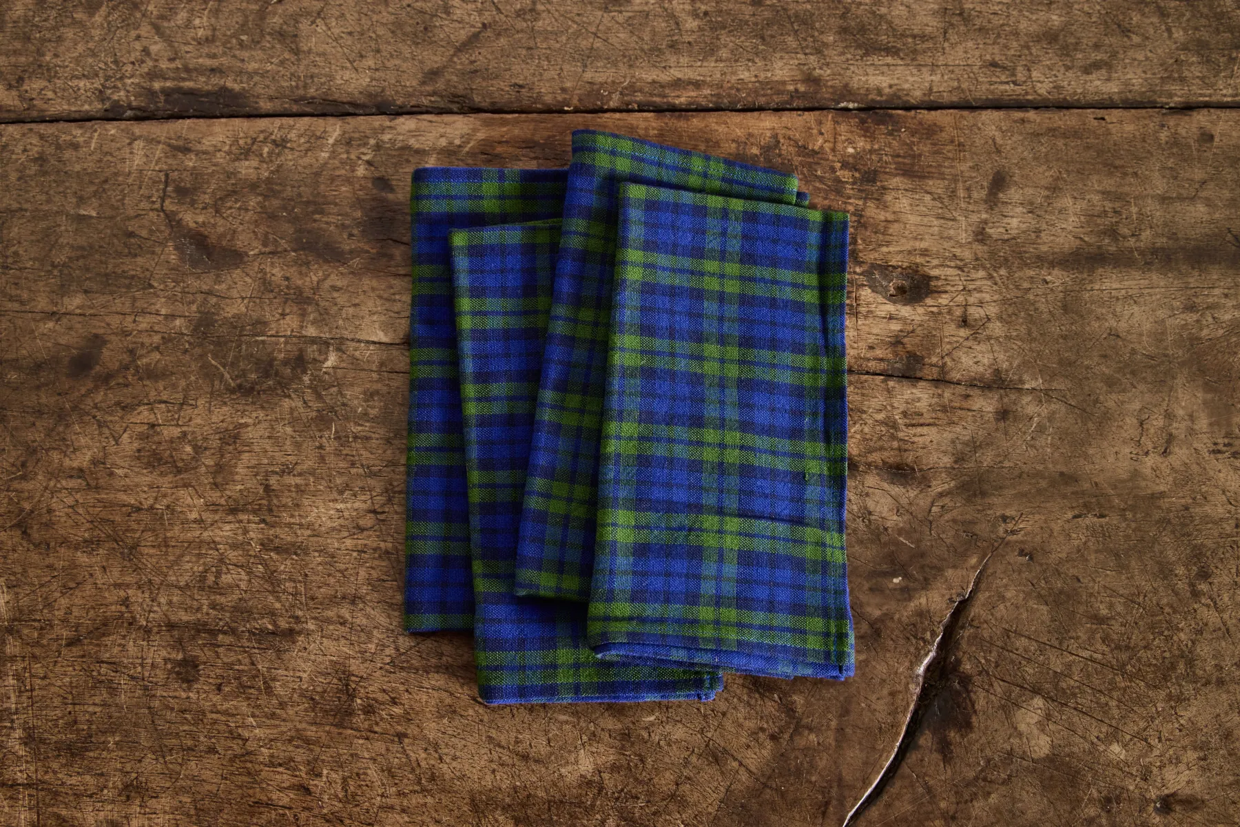 Portland Plaid Napkins, Set of 4*HEATHER TAYLOR HOME Best