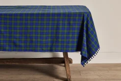Portland Plaid Tablecloth*HEATHER TAYLOR HOME Outlet