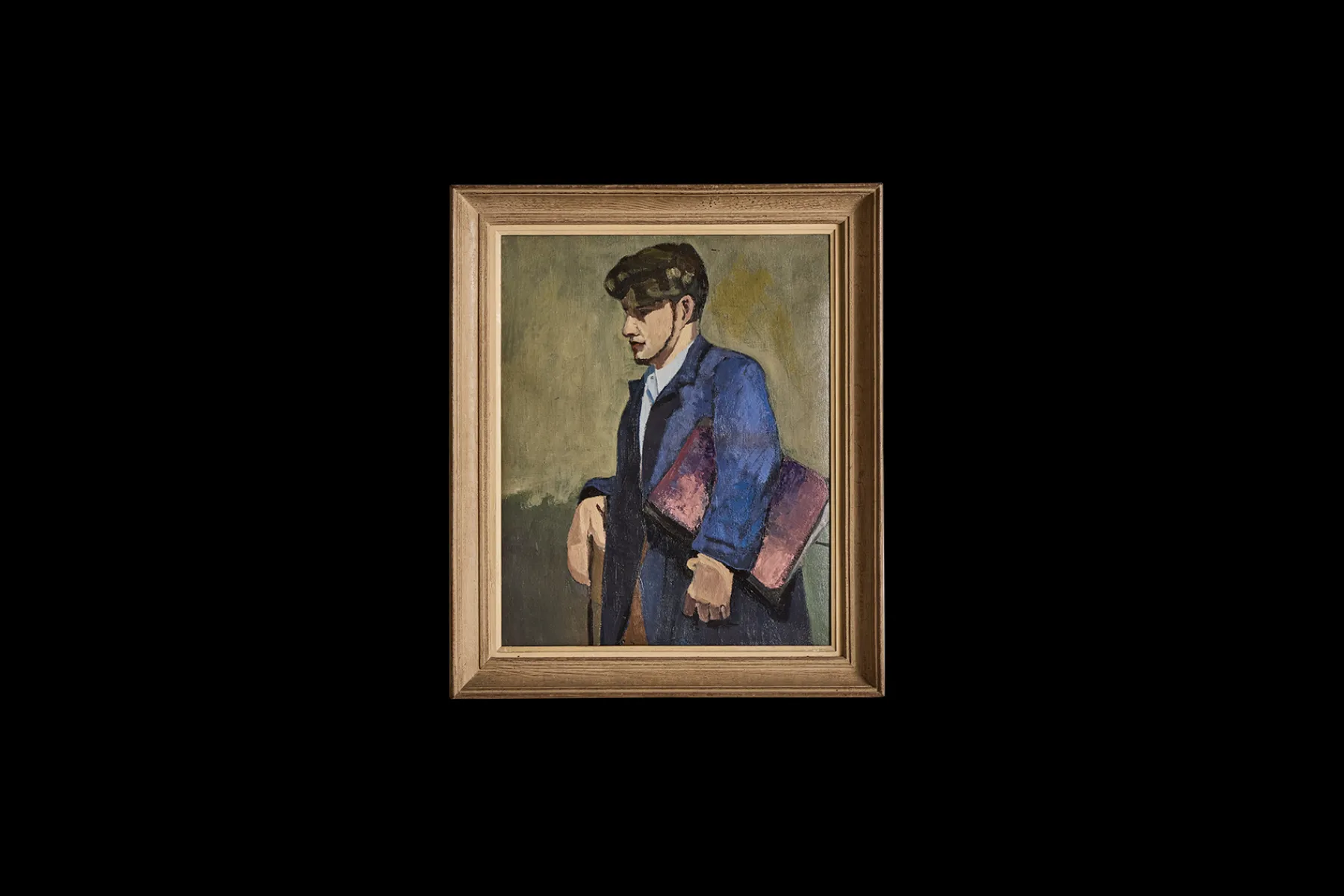 Portrait Oil Painting*VINTAGE Hot