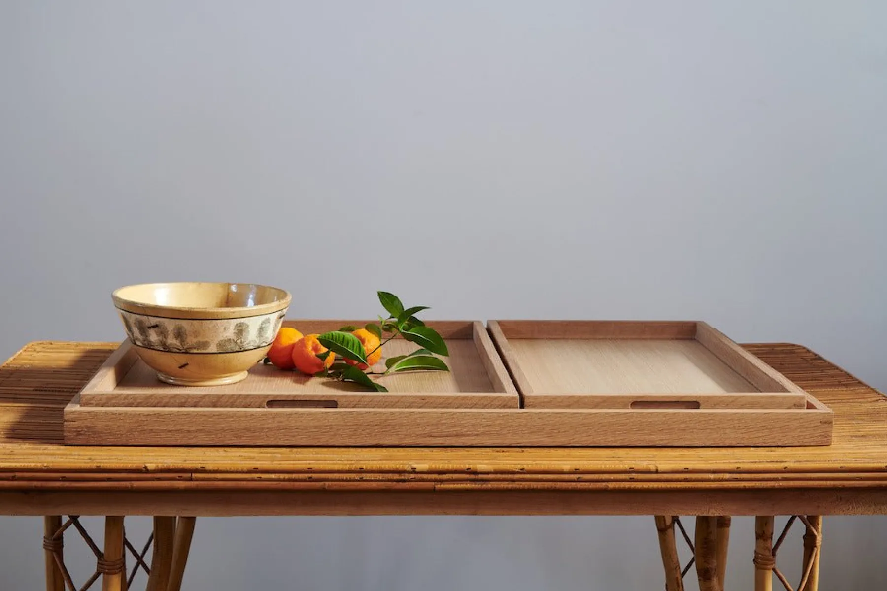 Rectangular Tray, Natural Oak*NICKEY KEHOE Fashion