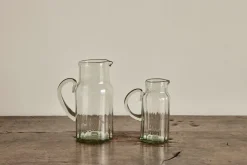 Ribbed Glass Pitcher (Multiple Sizes)*NICKEY KEHOE Best
