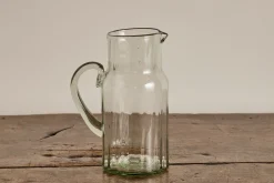 Ribbed Glass Pitcher (Multiple Sizes)*NICKEY KEHOE Best