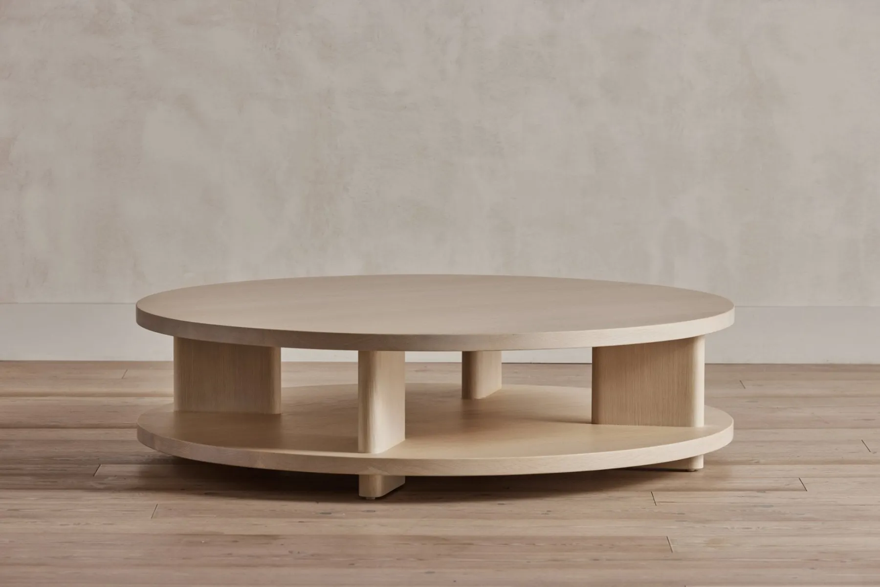 Round Shelf Coffee Table*NICKEY KEHOE Sale