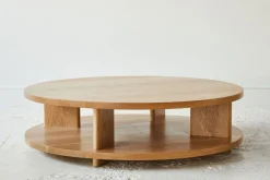 Round Shelf Coffee Table*NICKEY KEHOE Sale