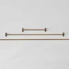 Rustic Brass Towel Bar*HIDDEN Best