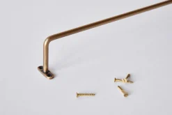 Rustic Brass Towel Bar*HIDDEN Best