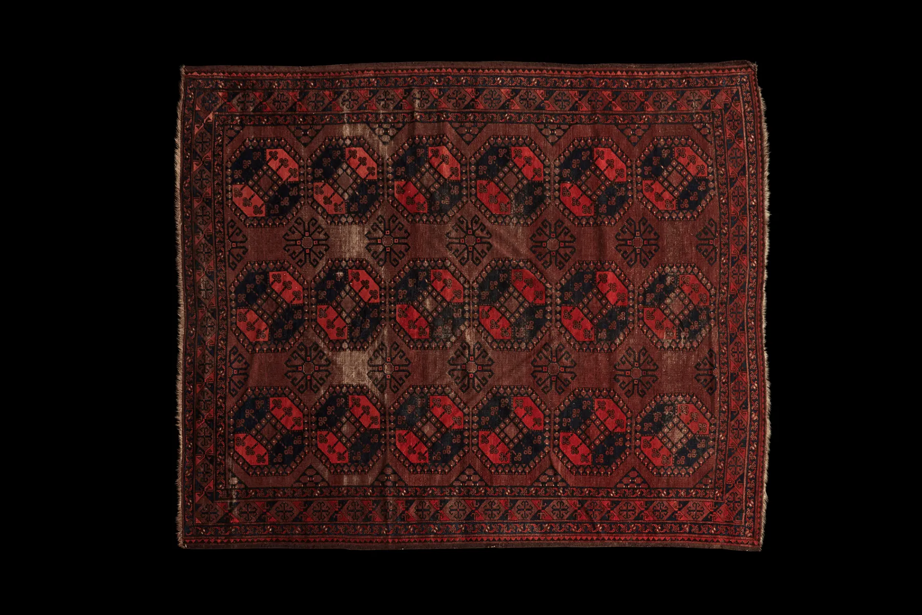 1930s Ersari Rug 8 x 9’11*VINTAGE Best