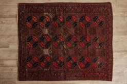 1930s Ersari Rug 8 x 9’11*VINTAGE Best