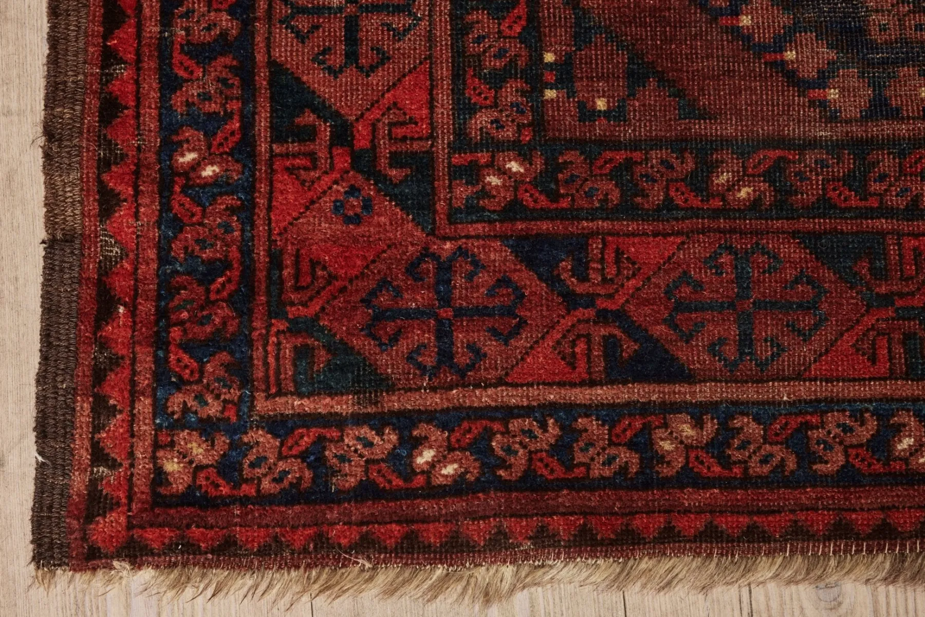 1930s Ersari Rug 8 x 9’11*VINTAGE Best