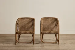 1960s Pair of Rattan Chairs*VINTAGE Outlet