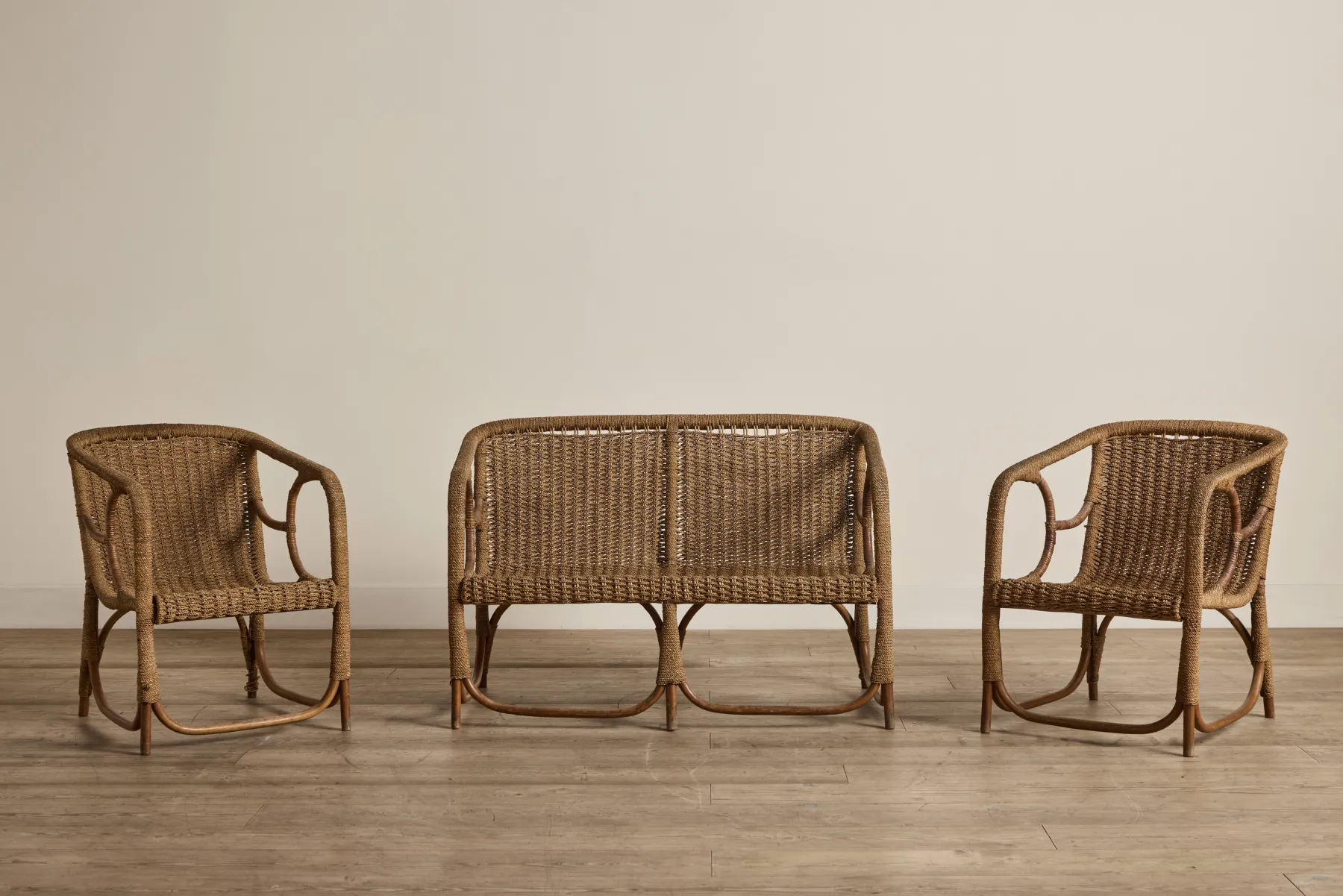1960s Pair of Rattan Chairs*VINTAGE Outlet