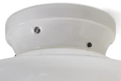 1950s Porcelain Flush Mount*VINTAGE Fashion