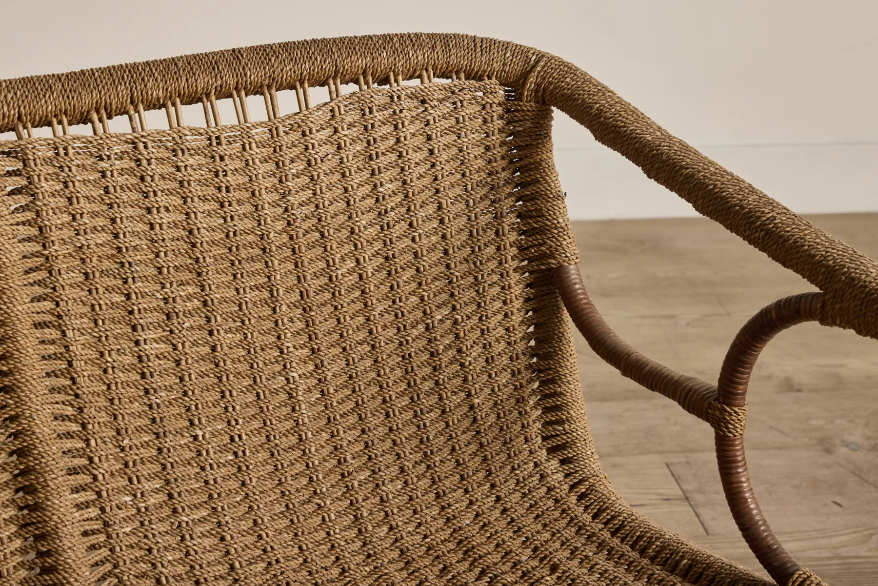 1960s Rattan Settee*VINTAGE Online