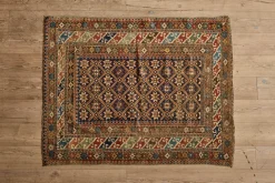 Shirvan Rug 4' x 5'*VINTAGE Hot