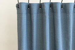 Shower Curtain in Onsen Grid*NICKEY KEHOE Clearance