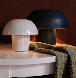 Small Dome Lamp in Chalk*NICKEY KEHOE Hot