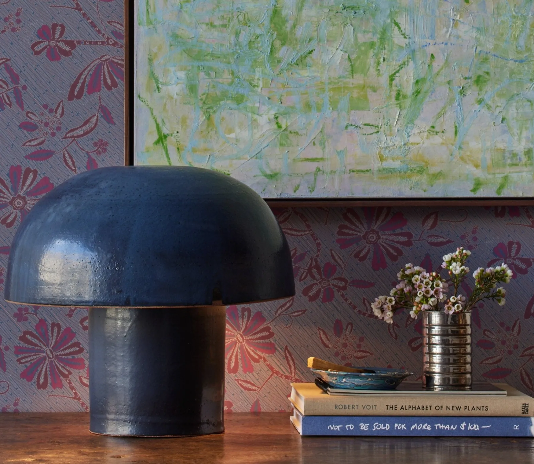 Small Dome Lamp in Smoke*NICKEY KEHOE New