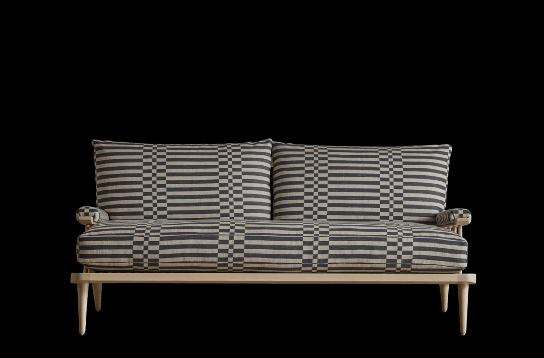 Spindle Back Viewing Settee*NICKEY KEHOE Outlet