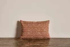 Susan Deliss Pillow in Criss Cross Orange*NICKEY KEHOE Outlet