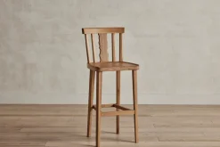Swiss Back Bar Stool*NICKEY KEHOE Clearance