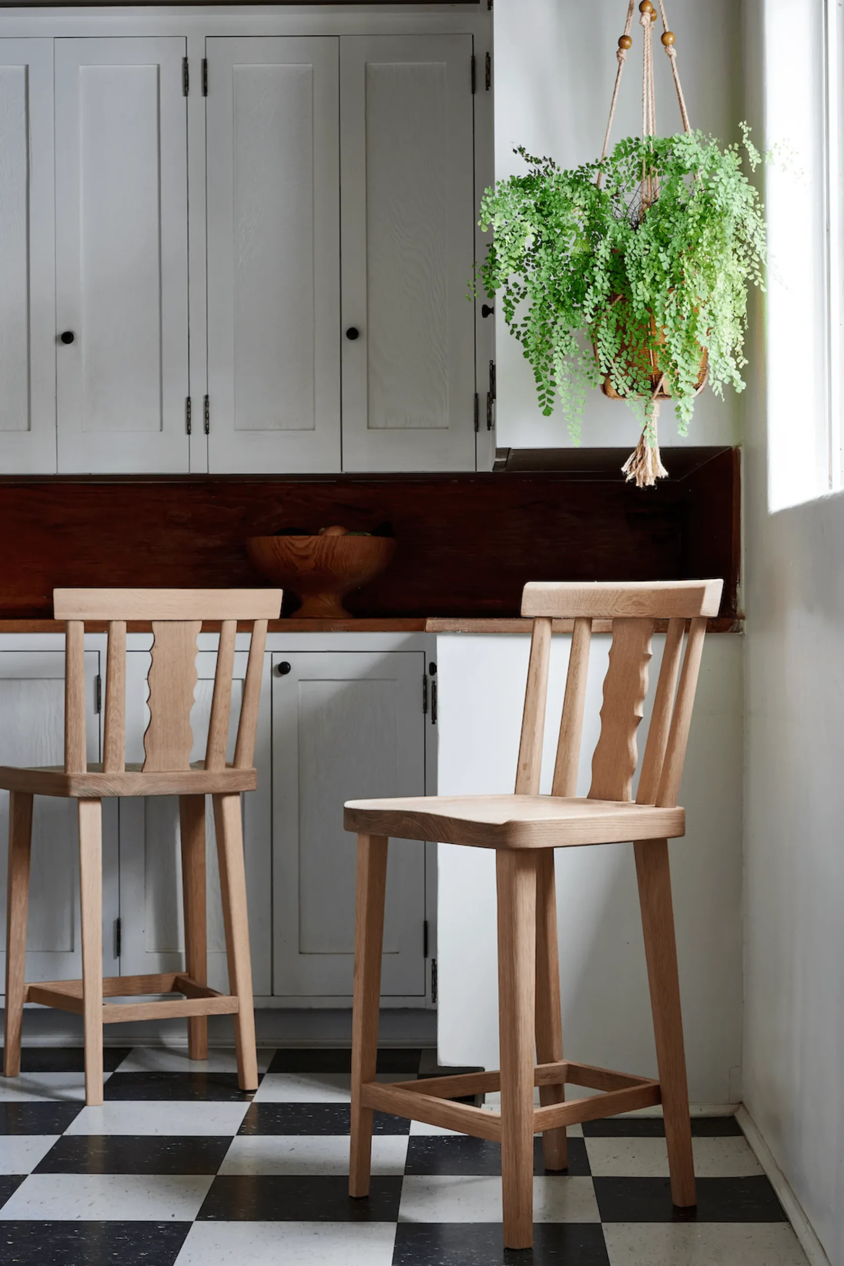 Swiss Back Counter Stool*NICKEY KEHOE Best