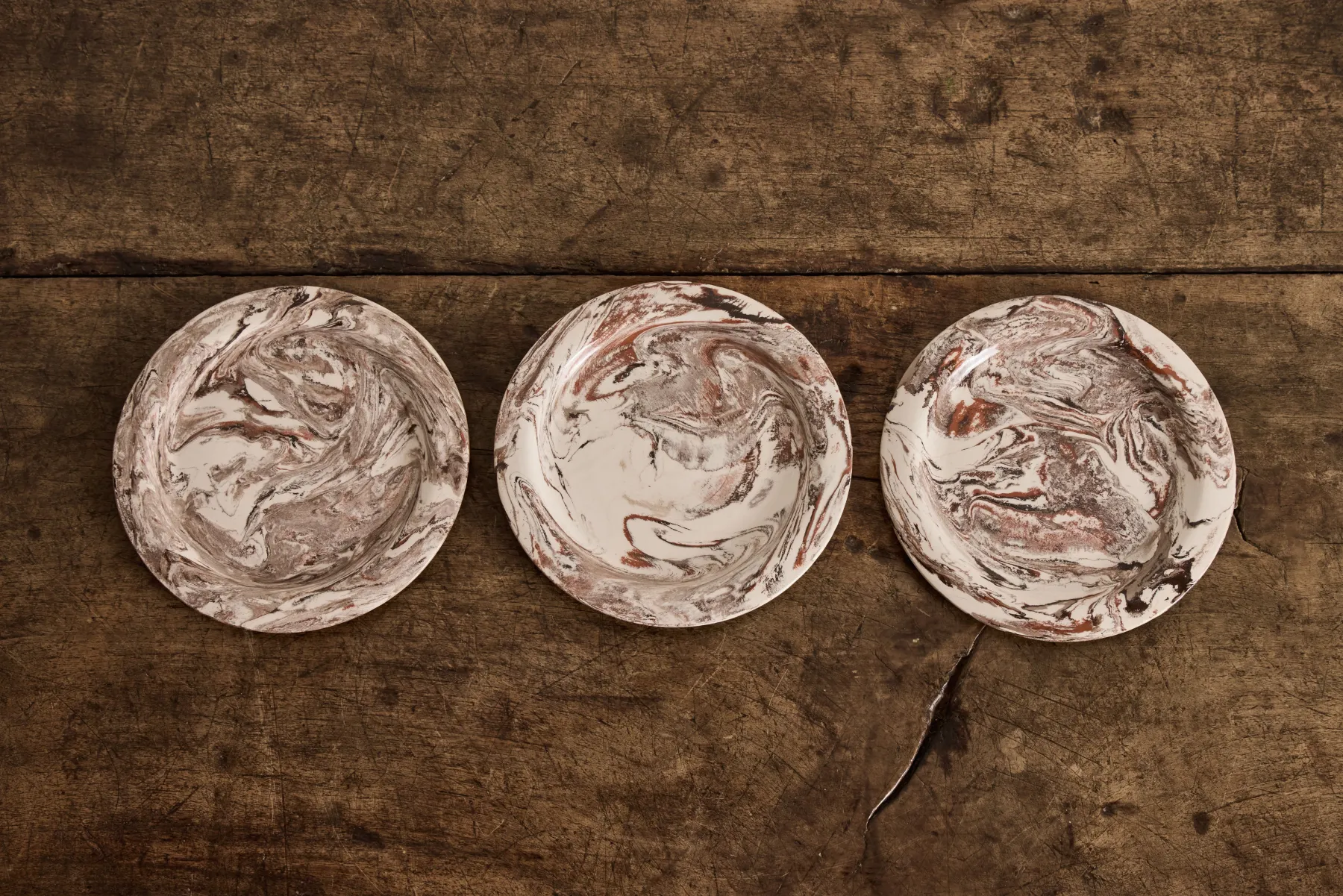 Terre Marbled Plate*TOTEM HOME Sale