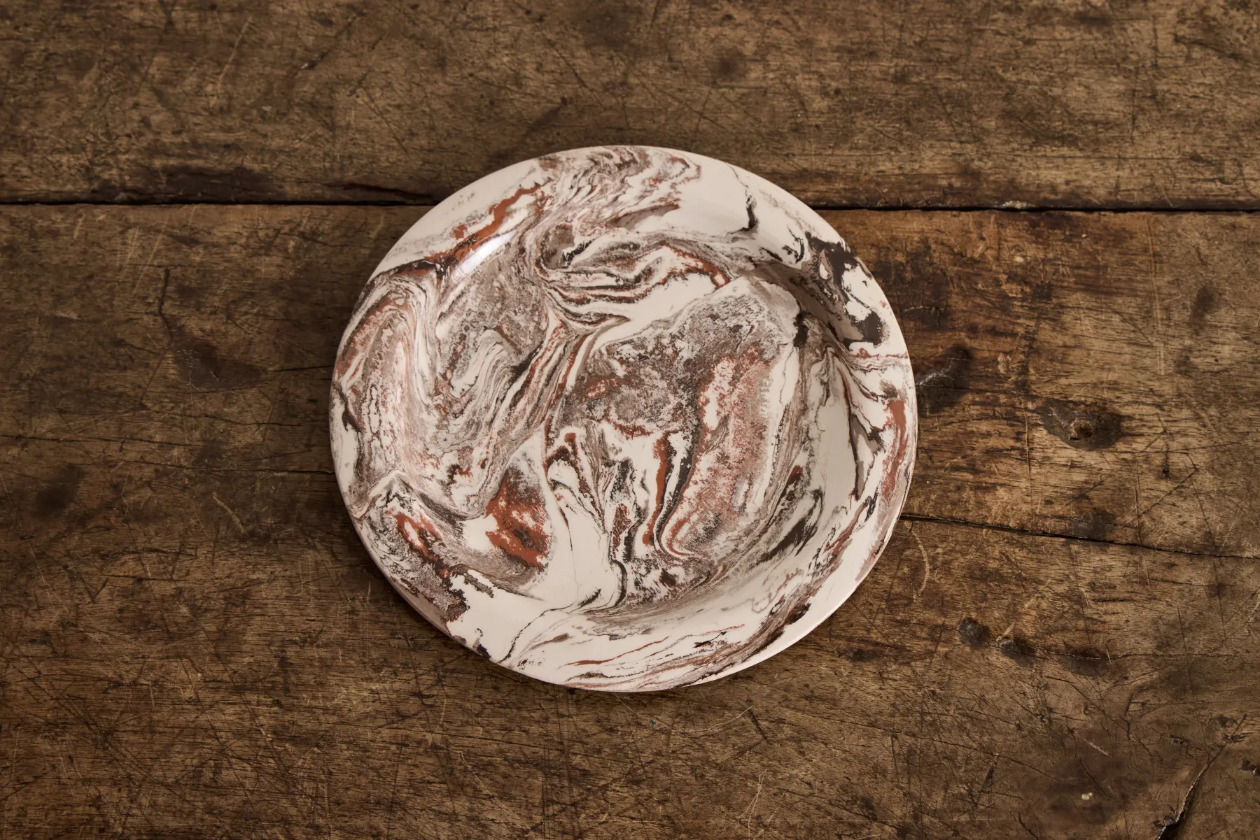 Terre Marbled Plate*TOTEM HOME Sale