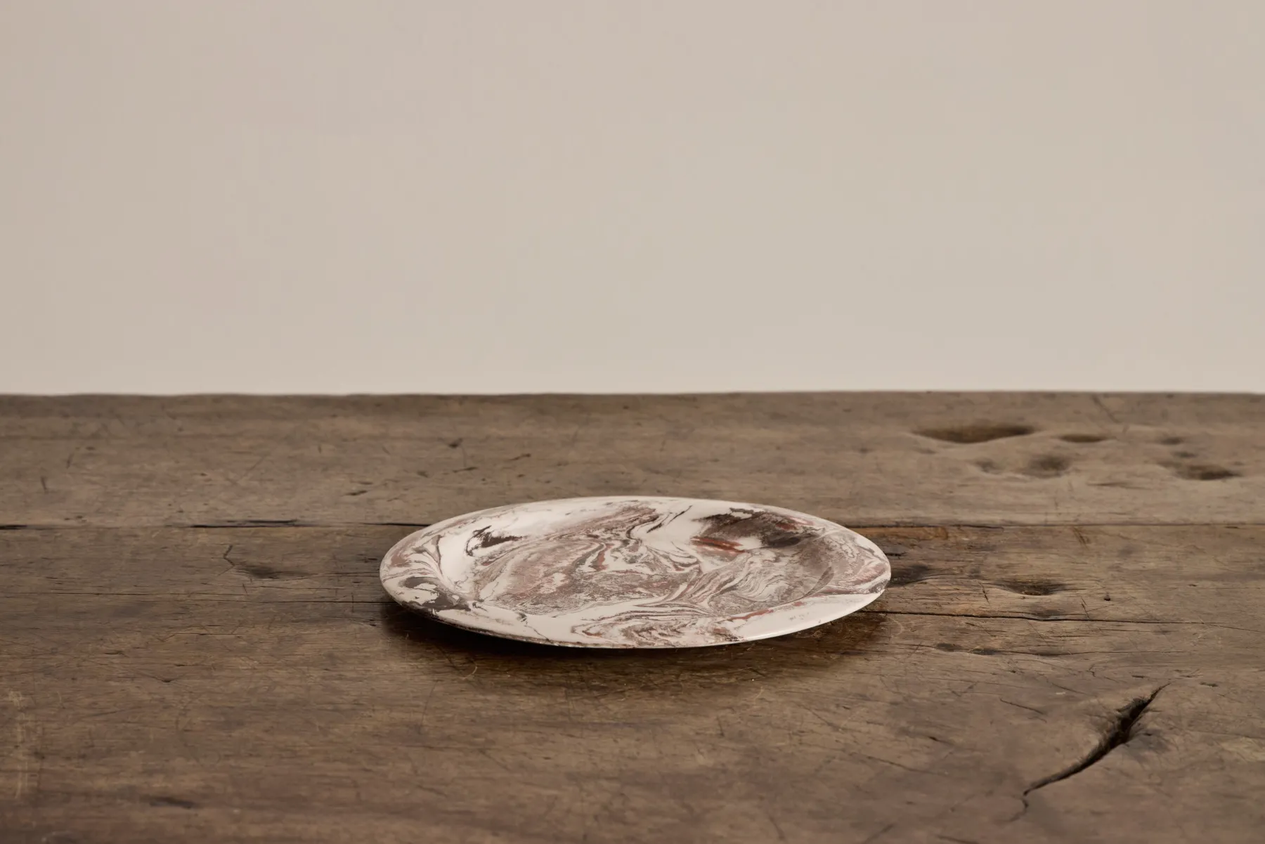 Terre Marbled Plate*TOTEM HOME Sale