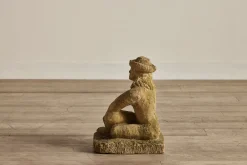 19th Century Male Stone Figure*VINTAGE New