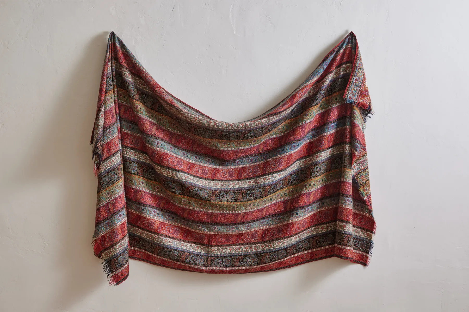 19th Century Paisley Throw*VINTAGE New