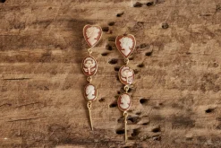 Three Cameo Drop*GRAINNE MORTON Outlet