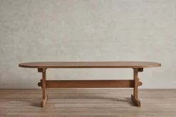 Trestle Dining Table, Oval*NICKEY KEHOE Best