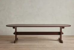 Trestle Dining Table, Oval*NICKEY KEHOE Best