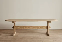 Trestle Dining Table, Oval*NICKEY KEHOE Best