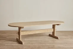 Trestle Dining Table, Oval*NICKEY KEHOE Best