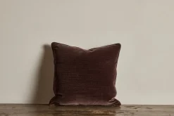 Velvet Pillow in Chocolate*NICKEY KEHOE New