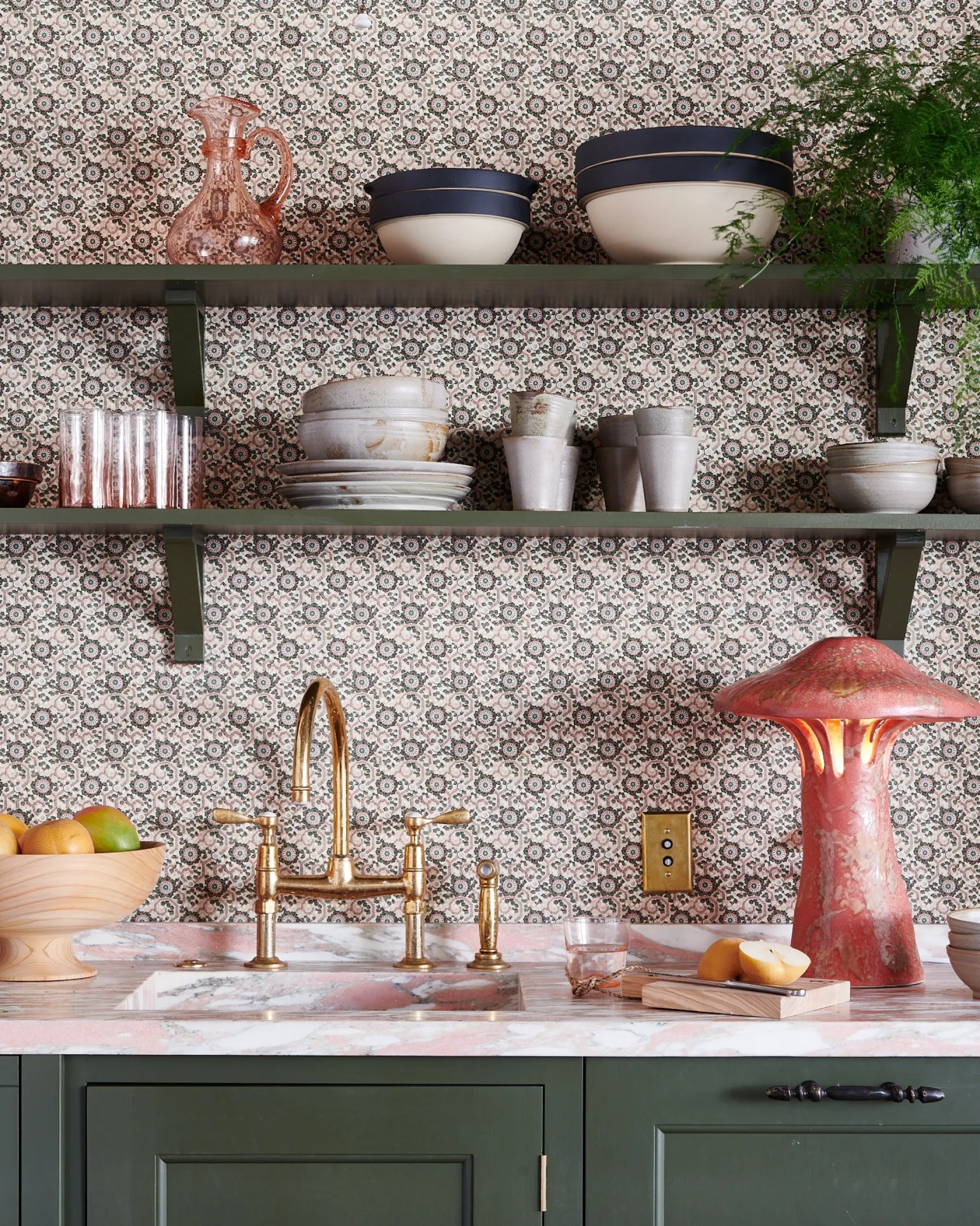 Wallpaper, Floral Maze*NICKEY KEHOE Fashion