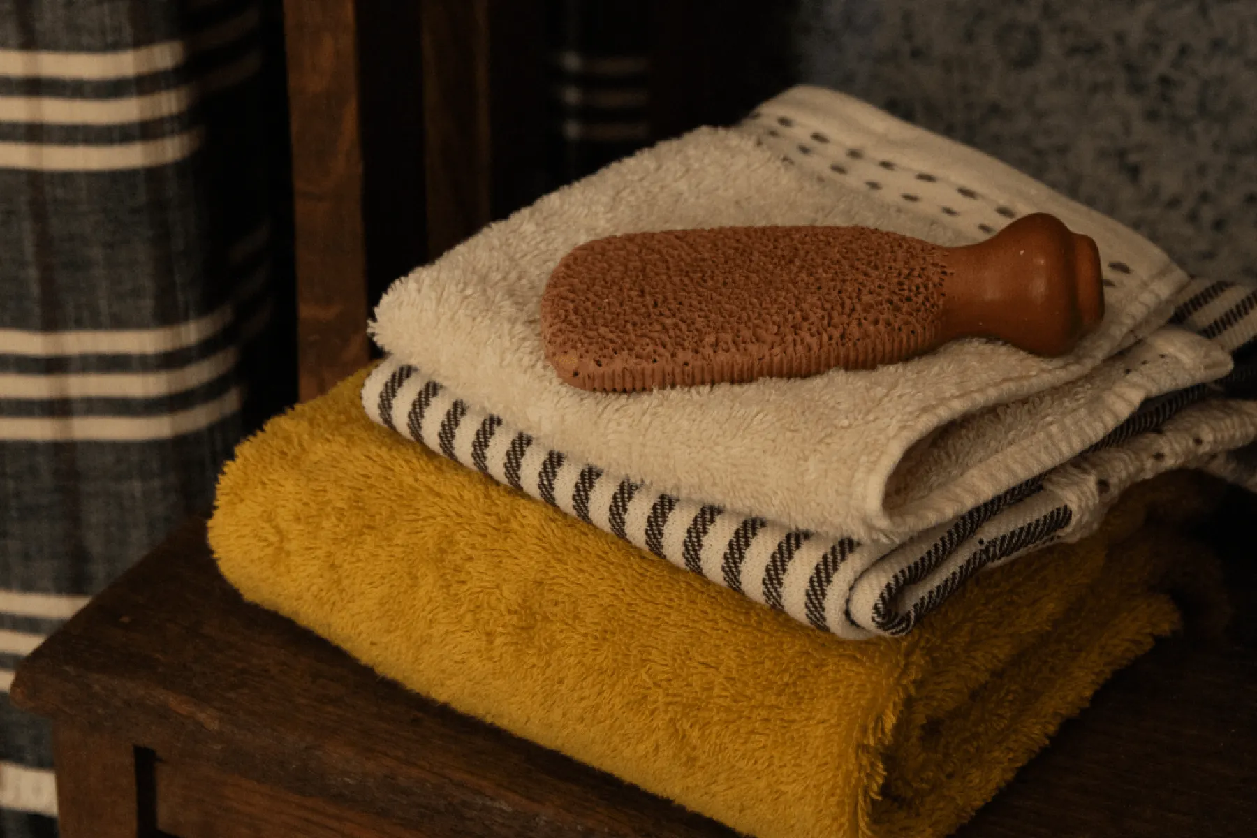 Washcloth in Natural*NICKEY KEHOE New