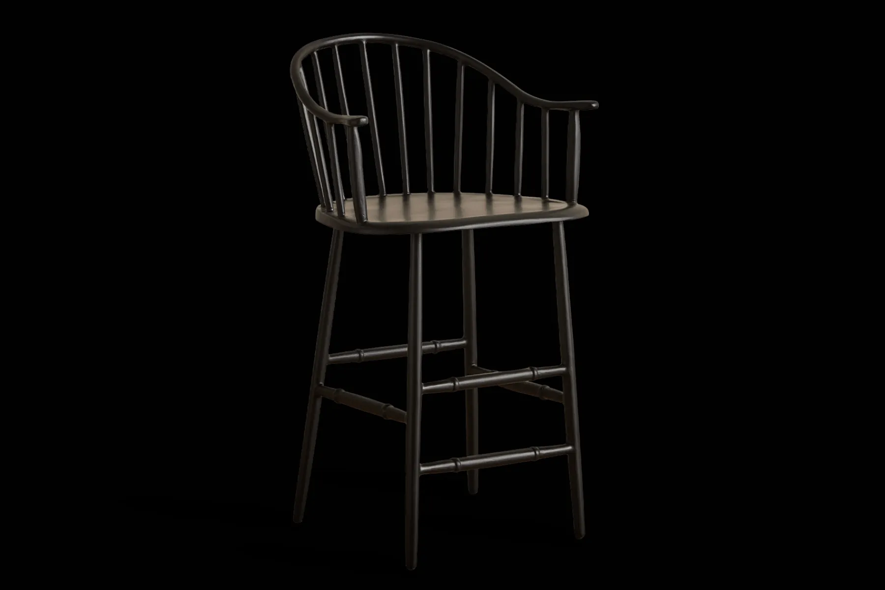 Windsor Low Back Counter Stool*NICKEY KEHOE Sale