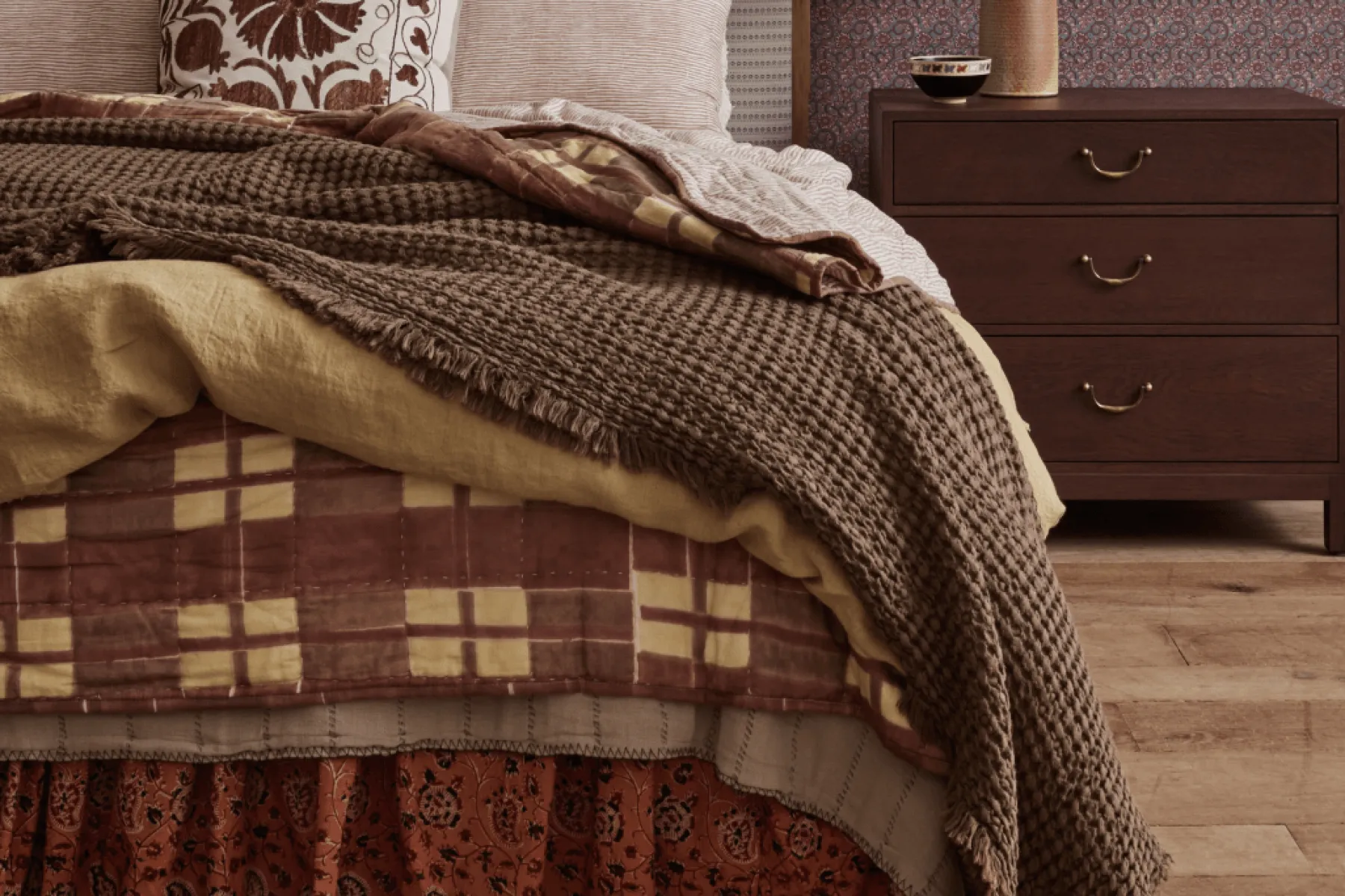 Woven Cotton Coverlet*NICKEY KEHOE Online