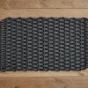 Woven Doormat Large in Charcoal*HIDDEN Discount