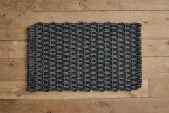 Woven Doormat Large in Charcoal*HIDDEN Discount