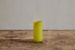 Yellow Straight Tall Glass*NICKEY KEHOE Outlet
